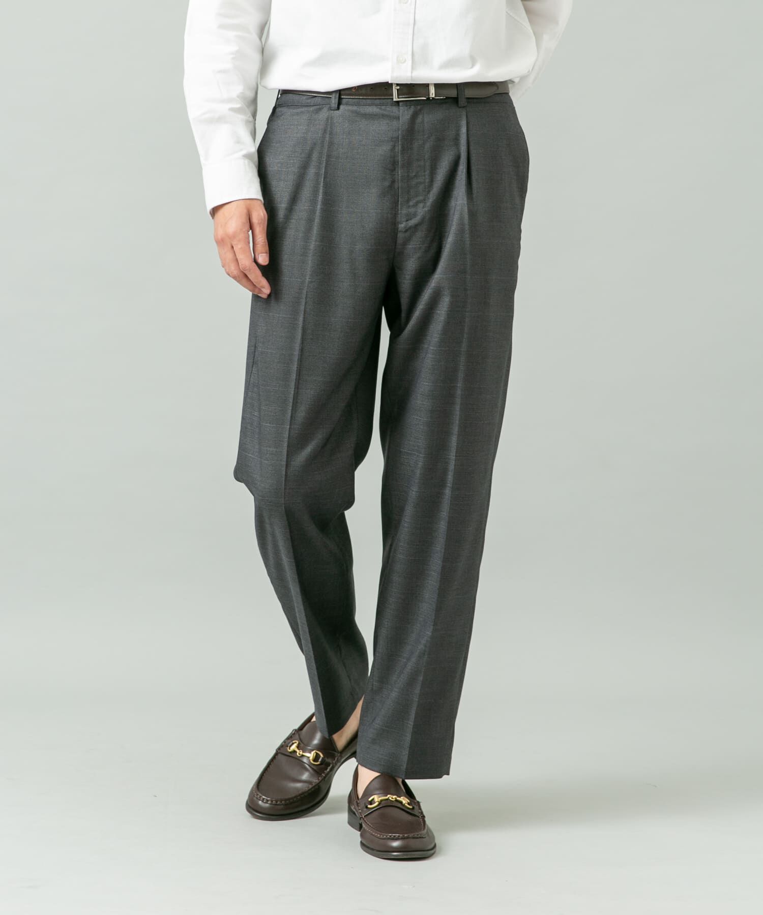 URBAN RESEARCH ROSSO「『WEB限定』アソート柄イージースラックス」|その他|ブラック系その他