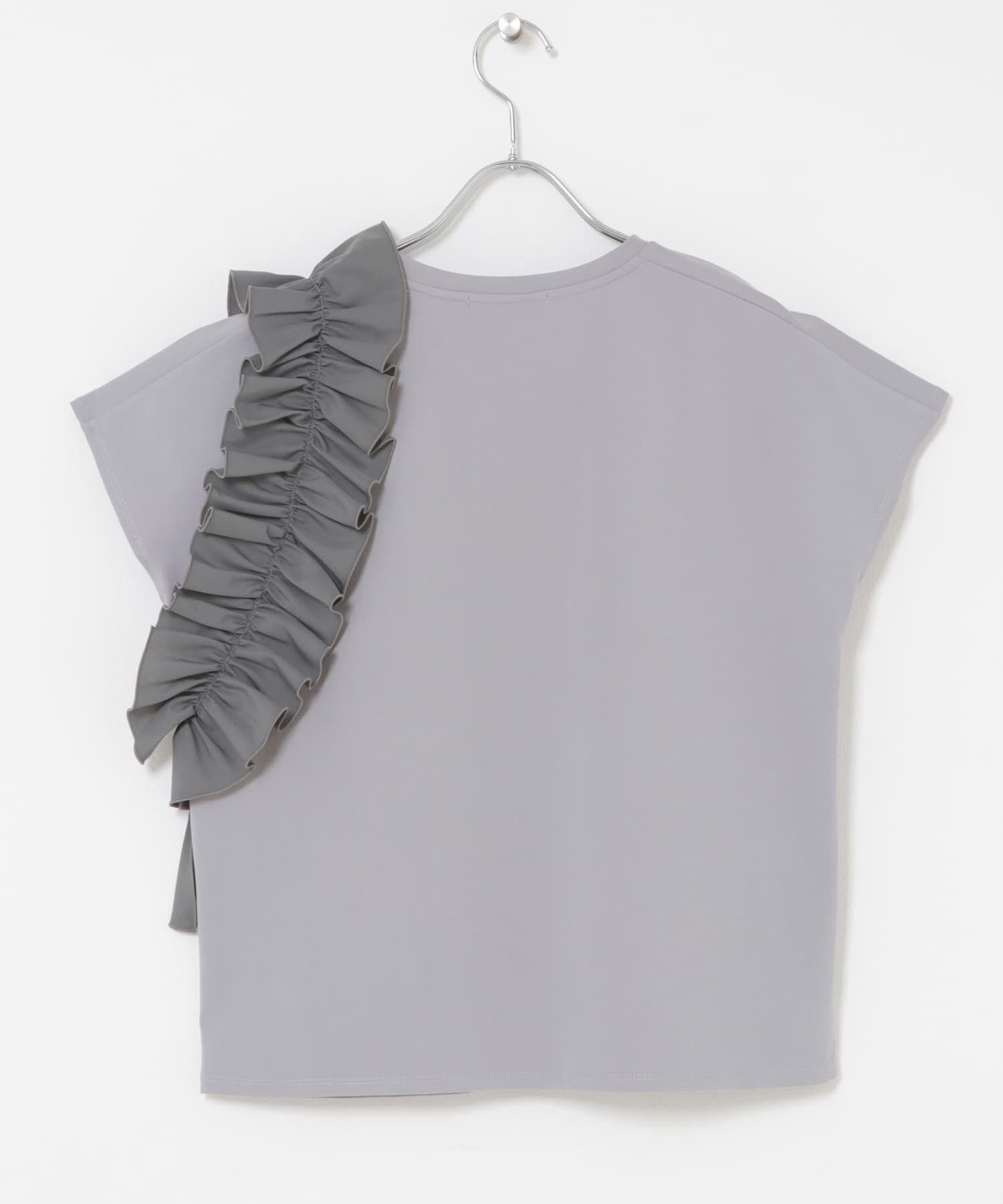 URBAN RESEARCH ROSSO「フリルドッキングTEEブラウス」|Tシャツ・カットソー|