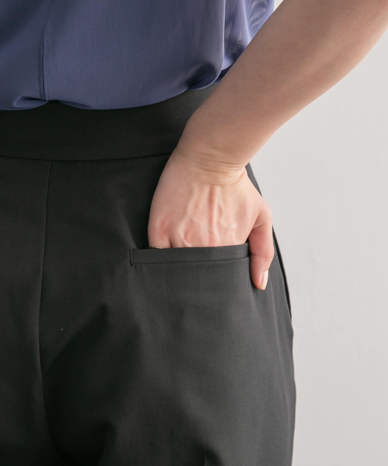  「レースヘムクロップドパンツ」|その他|