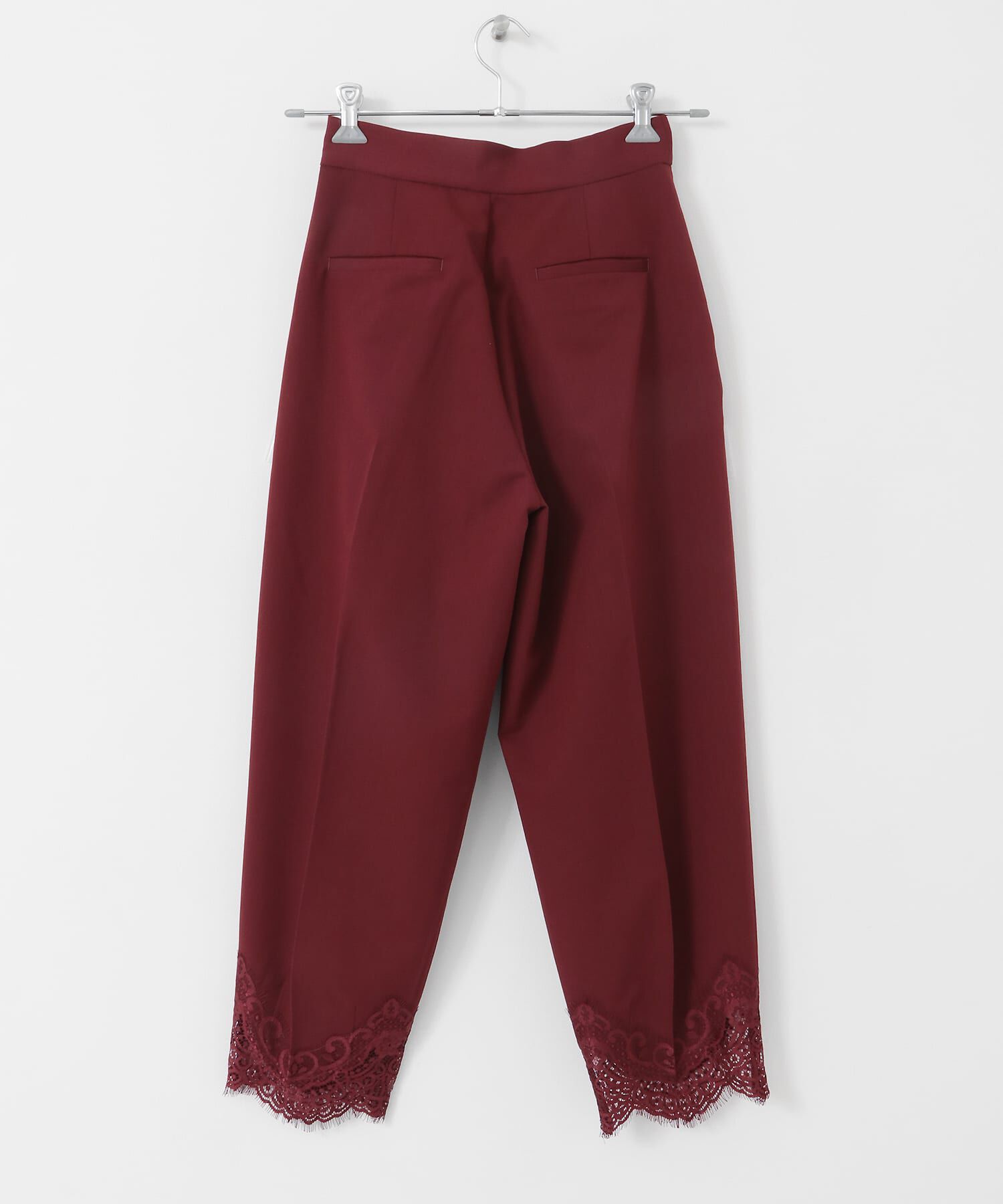  「レースヘムクロップドパンツ」|その他|