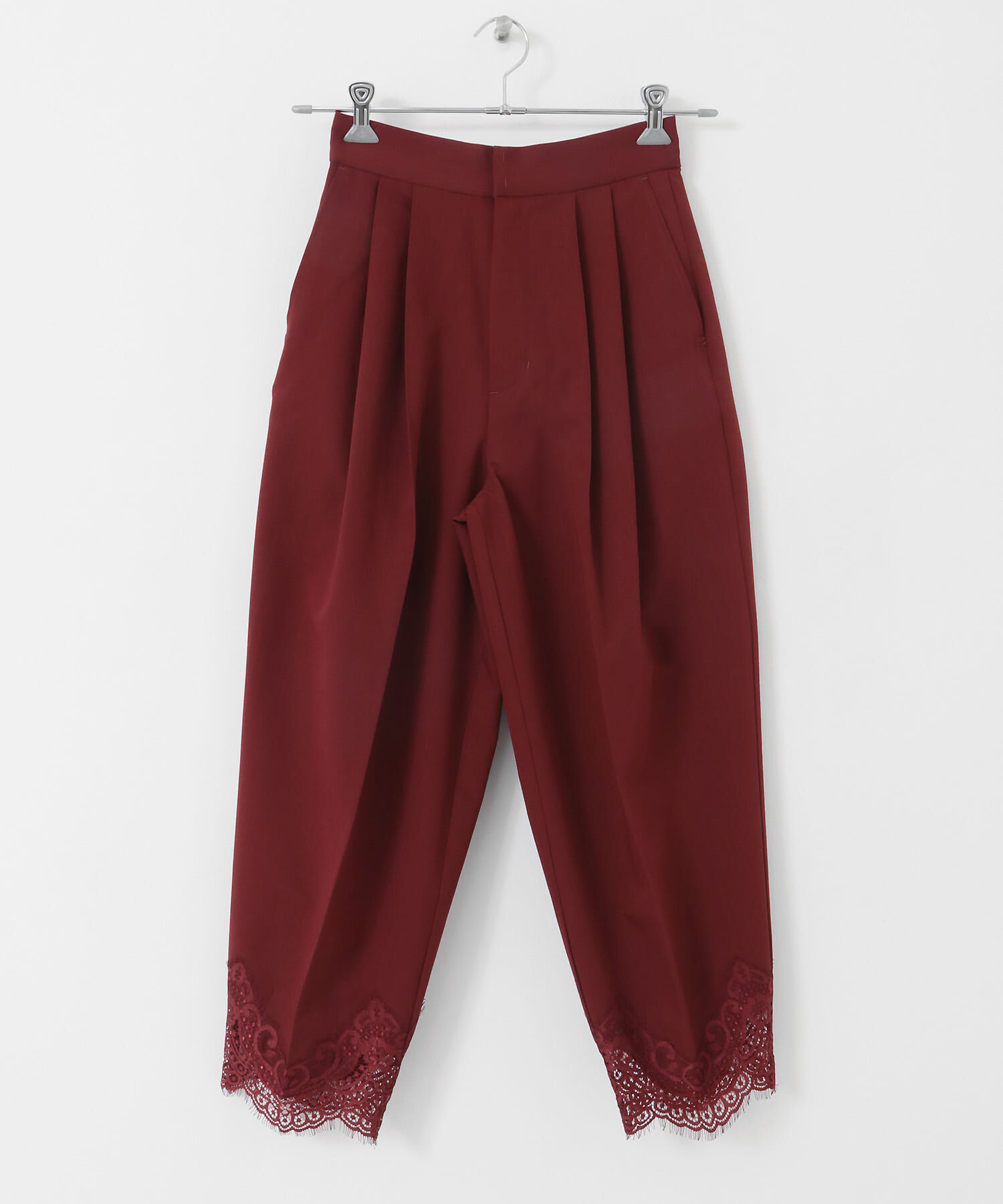  「レースヘムクロップドパンツ」|その他|