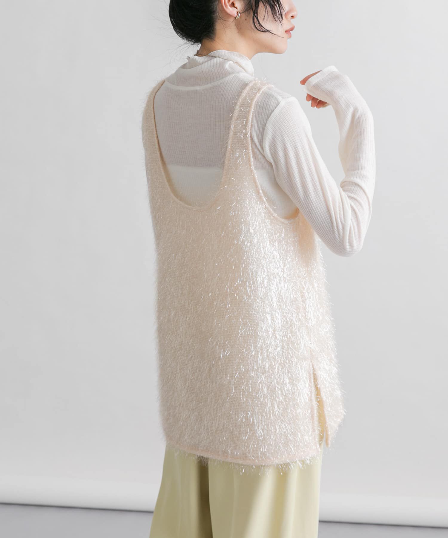  「グリッターフェザータンクトップ」|タンクトップ|