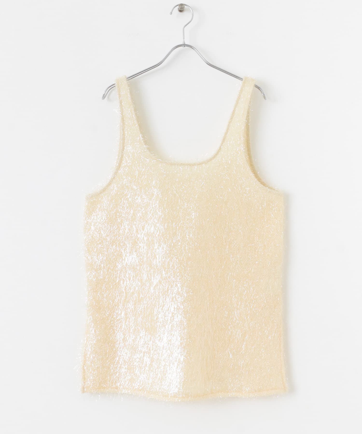  「グリッターフェザータンクトップ」|タンクトップ|