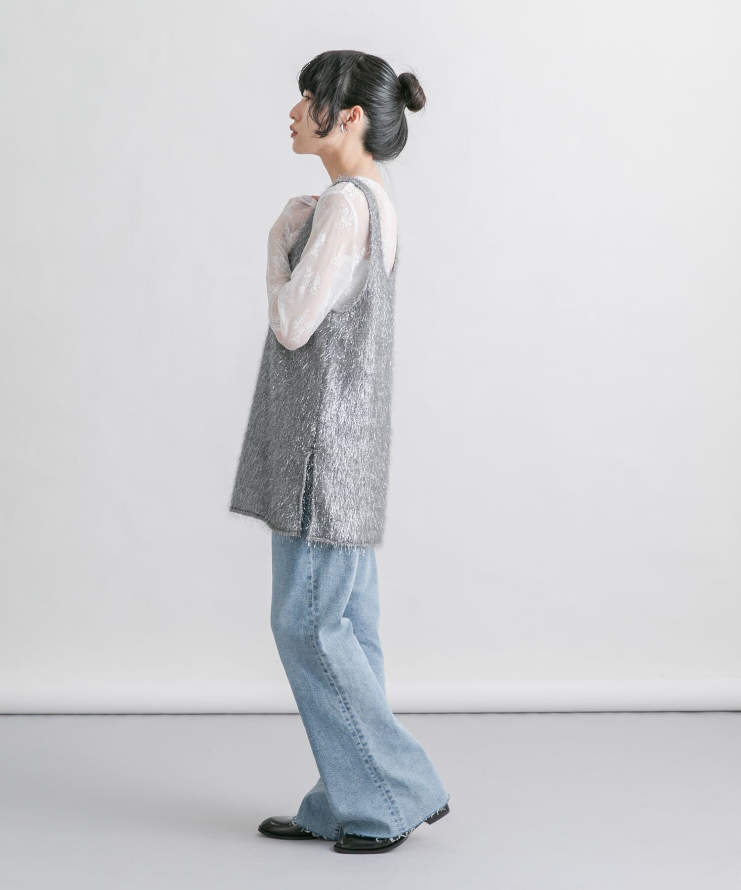  「グリッターフェザータンクトップ」|タンクトップ|