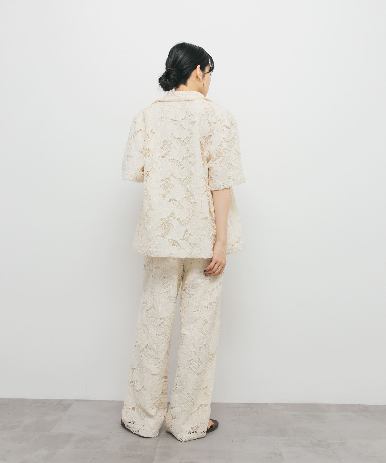  「ケミカルレースBIGシャツ」|シャツ・ブラウス|