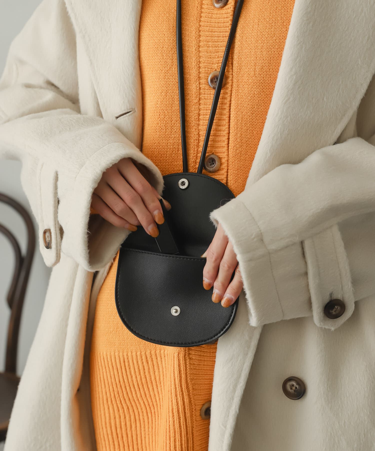 SENSE OF PLACE by URBAN RESEARCH「ミニフラップショルダーバッグ」|ショルダー・メッセンジャー|