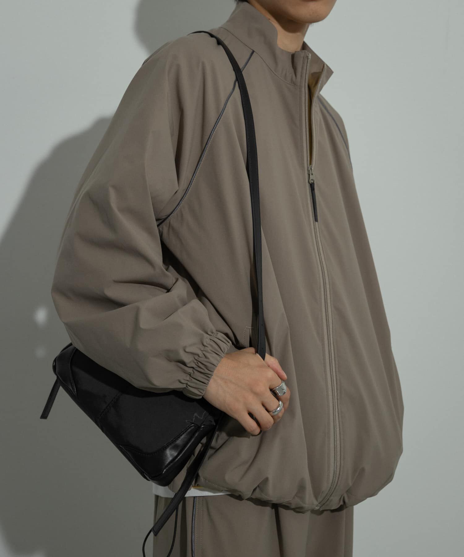 SENSE OF PLACE by URBAN RESEARCH「『セットアップ対応』パイピングスタンドブルゾン」|ブルゾン・スタジャン|