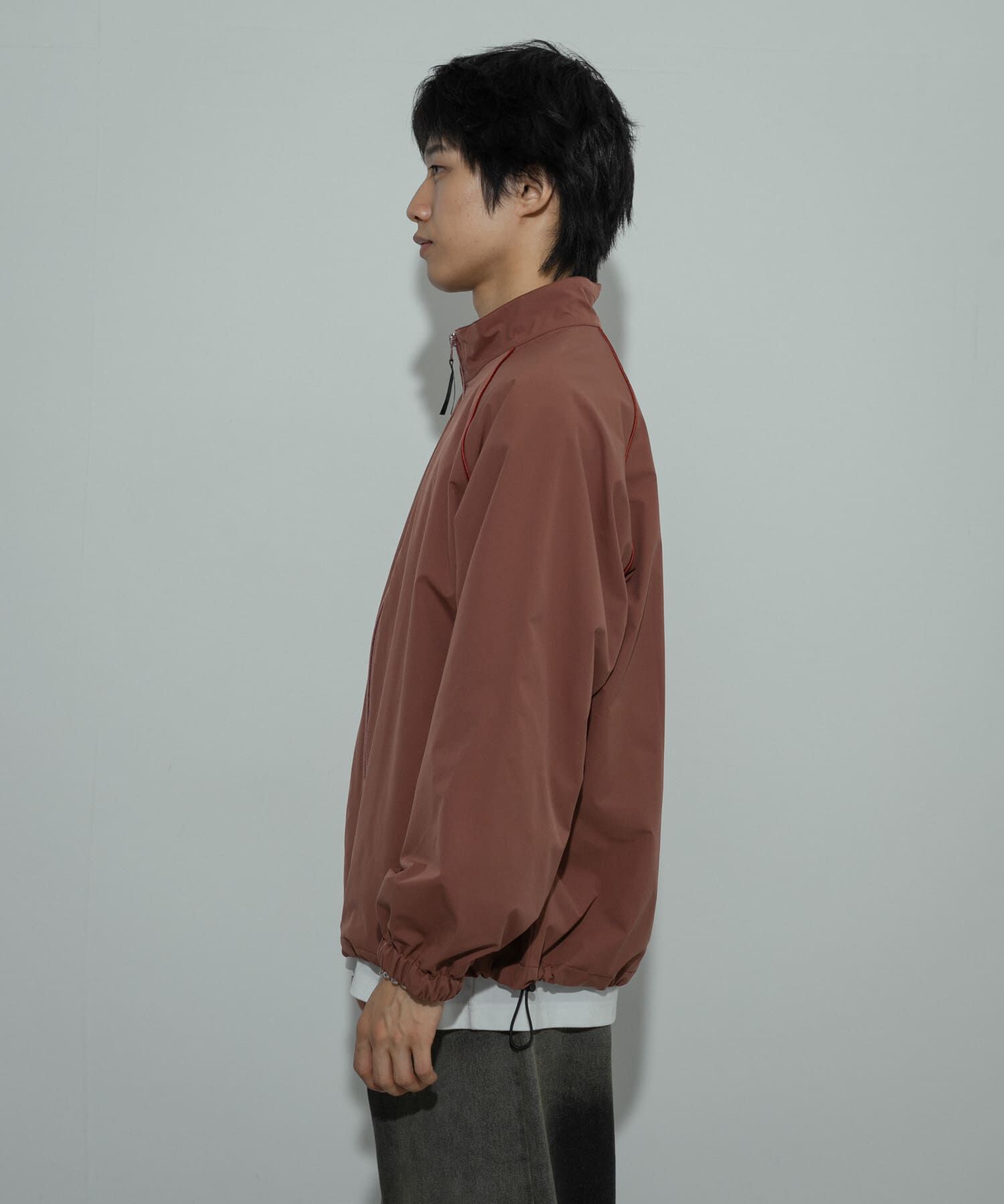 SENSE OF PLACE by URBAN RESEARCH「『セットアップ対応』パイピングスタンドブルゾン」|ブルゾン・スタジャン|