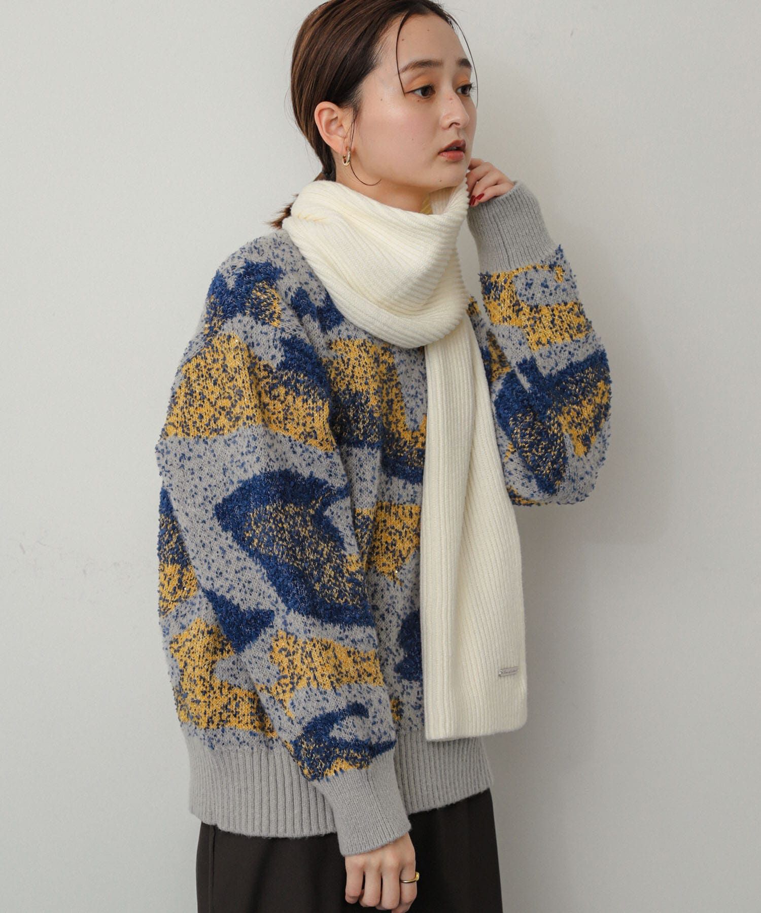 SENSE OF PLACE by URBAN RESEARCH「モチモチニットストール」|ストール|