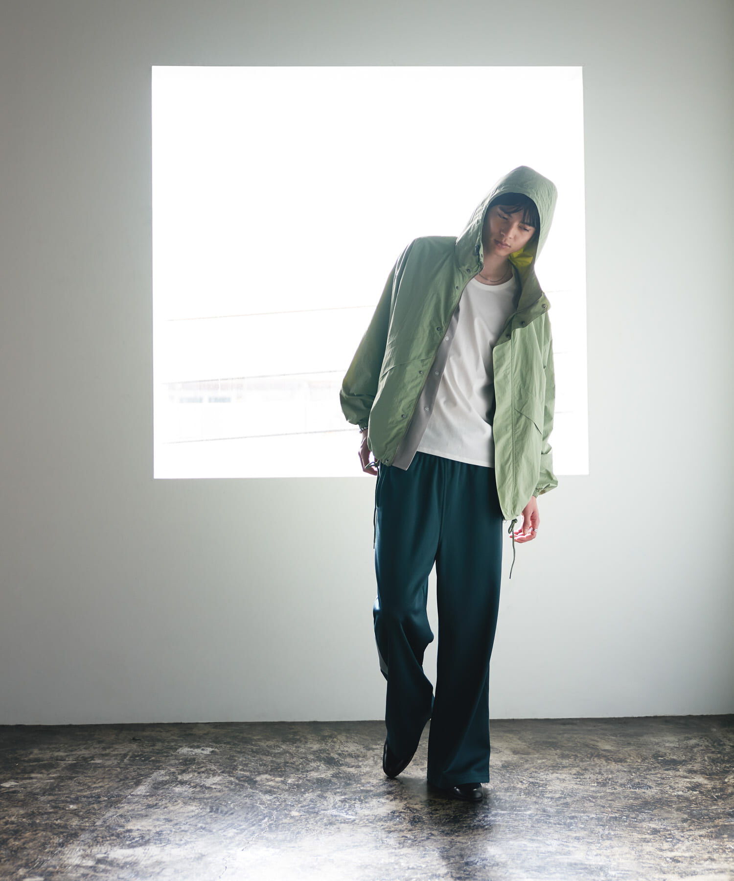 SENSE OF PLACE by URBAN RESEARCH「ライトフーディブルゾン」|ブルゾン・スタジャン|