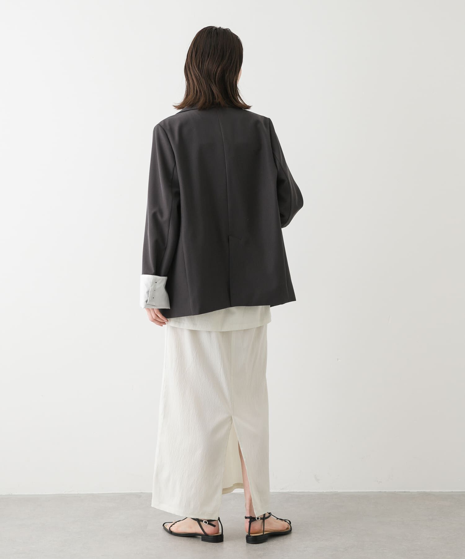 SENSE OF PLACE by URBAN RESEARCH「ギャザーポケットレイヤードスカート」|スカート|