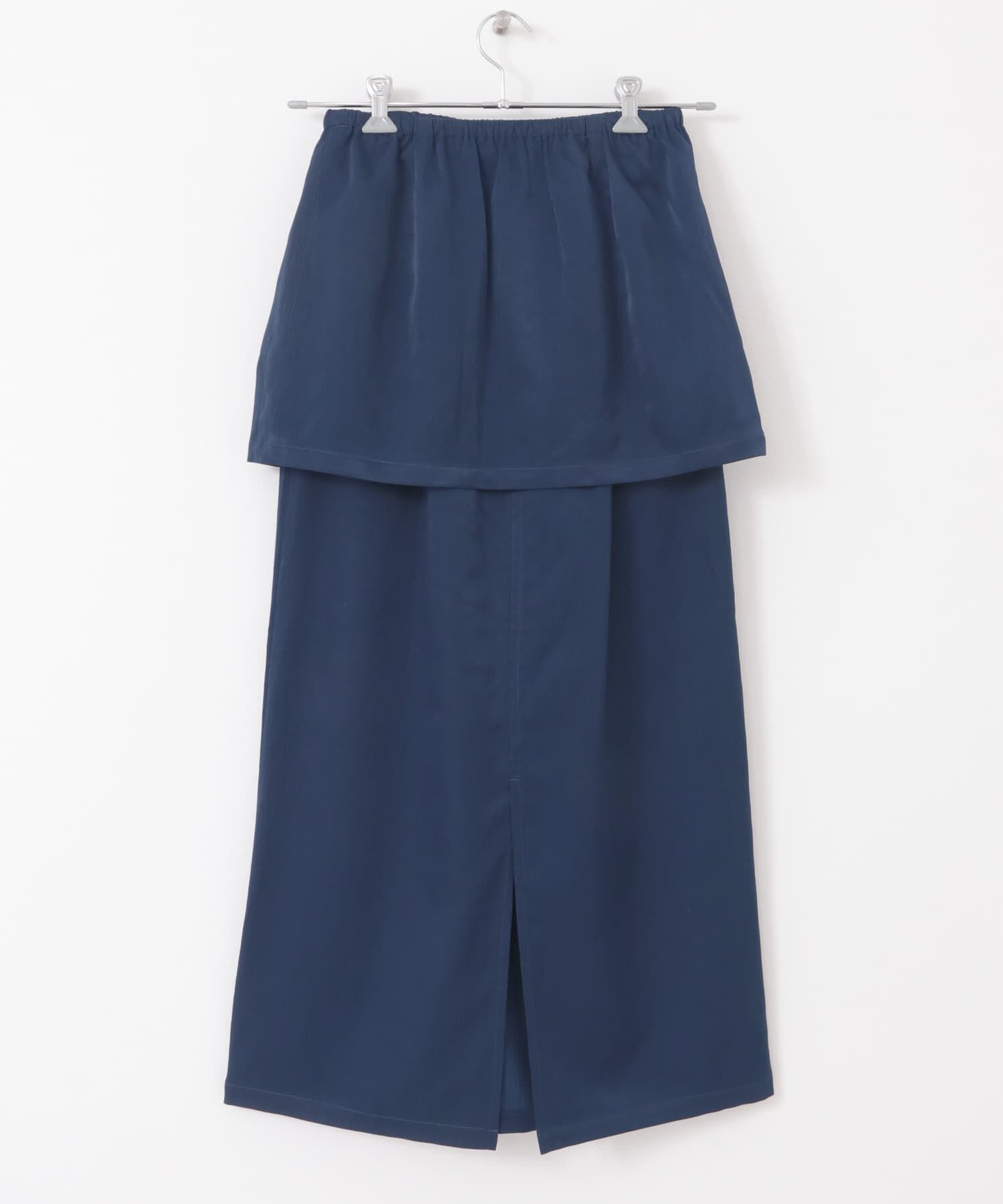 SENSE OF PLACE by URBAN RESEARCH「ギャザーポケットレイヤードスカート」|スカート|