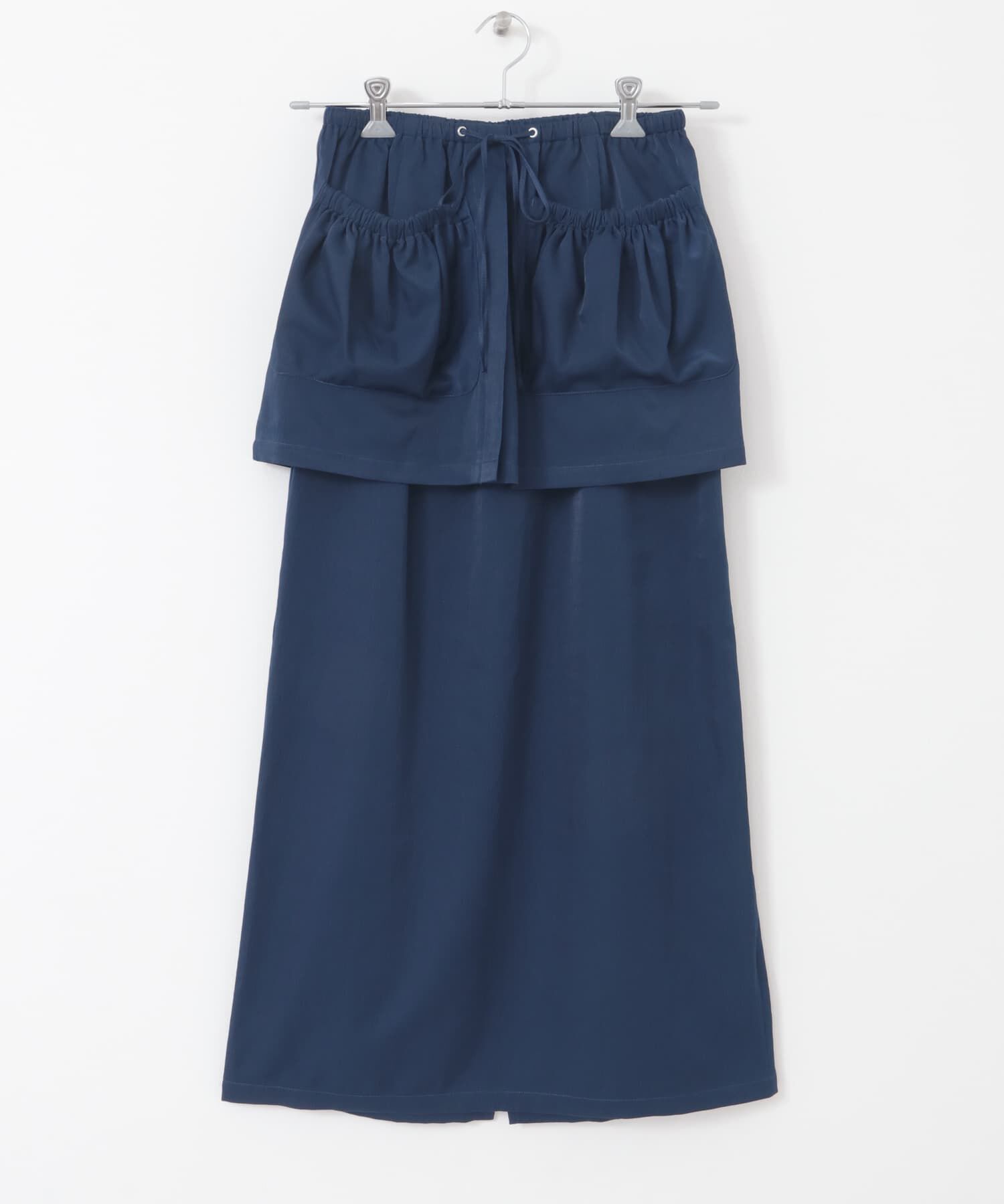 SENSE OF PLACE by URBAN RESEARCH「ギャザーポケットレイヤードスカート」|スカート|