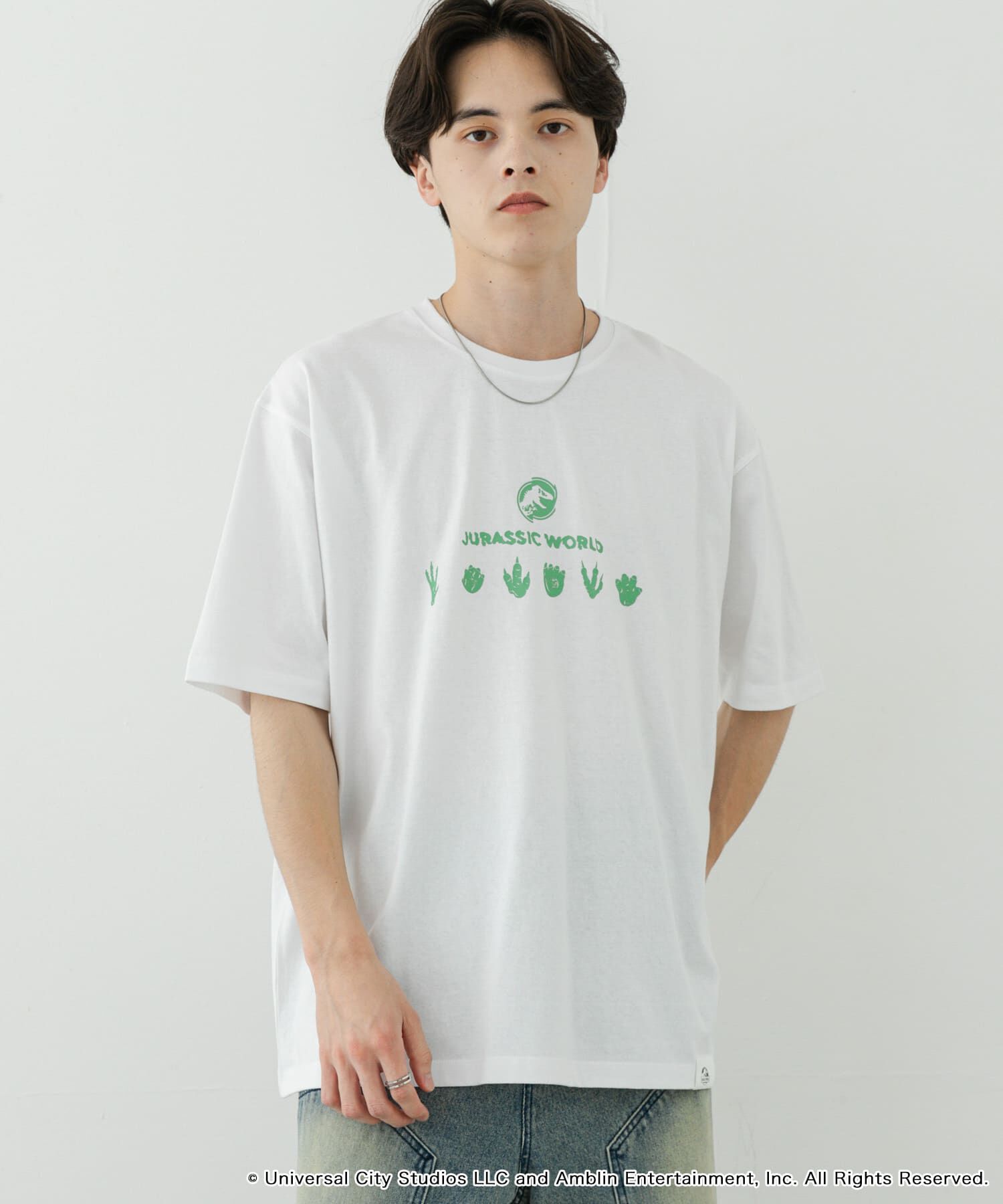 SENSE OF PLACE by URBAN RESEARCH「『別注』Jurassic World&times;SENSE OF PLACE　T-SHIRTS/B」|Tシャツ・カットソー|