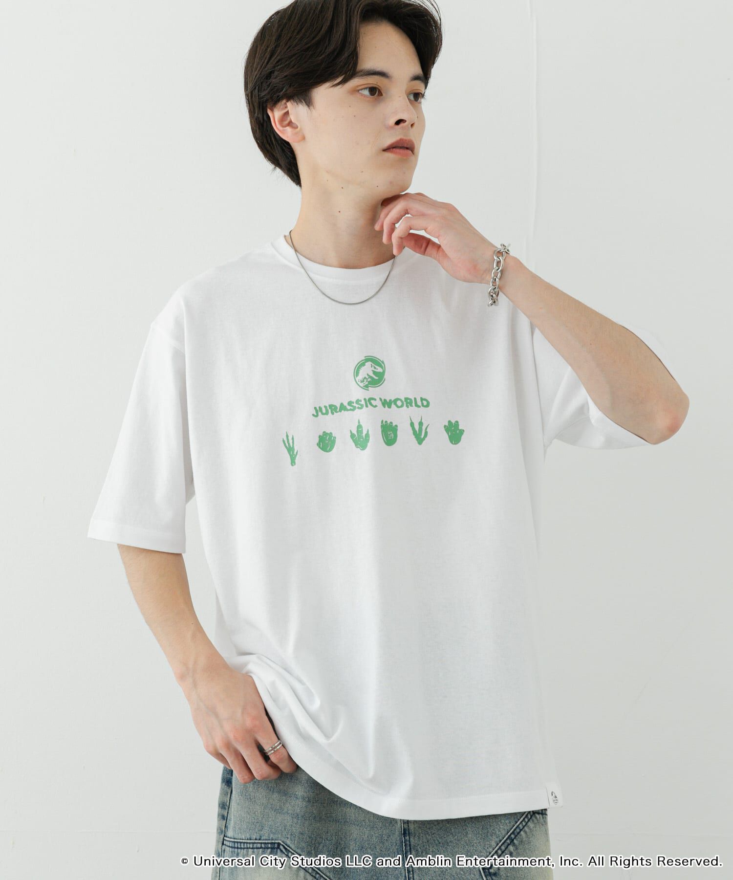 SENSE OF PLACE by URBAN RESEARCH「『別注』Jurassic World&times;SENSE OF PLACE　T-SHIRTS/B」|Tシャツ・カットソー|