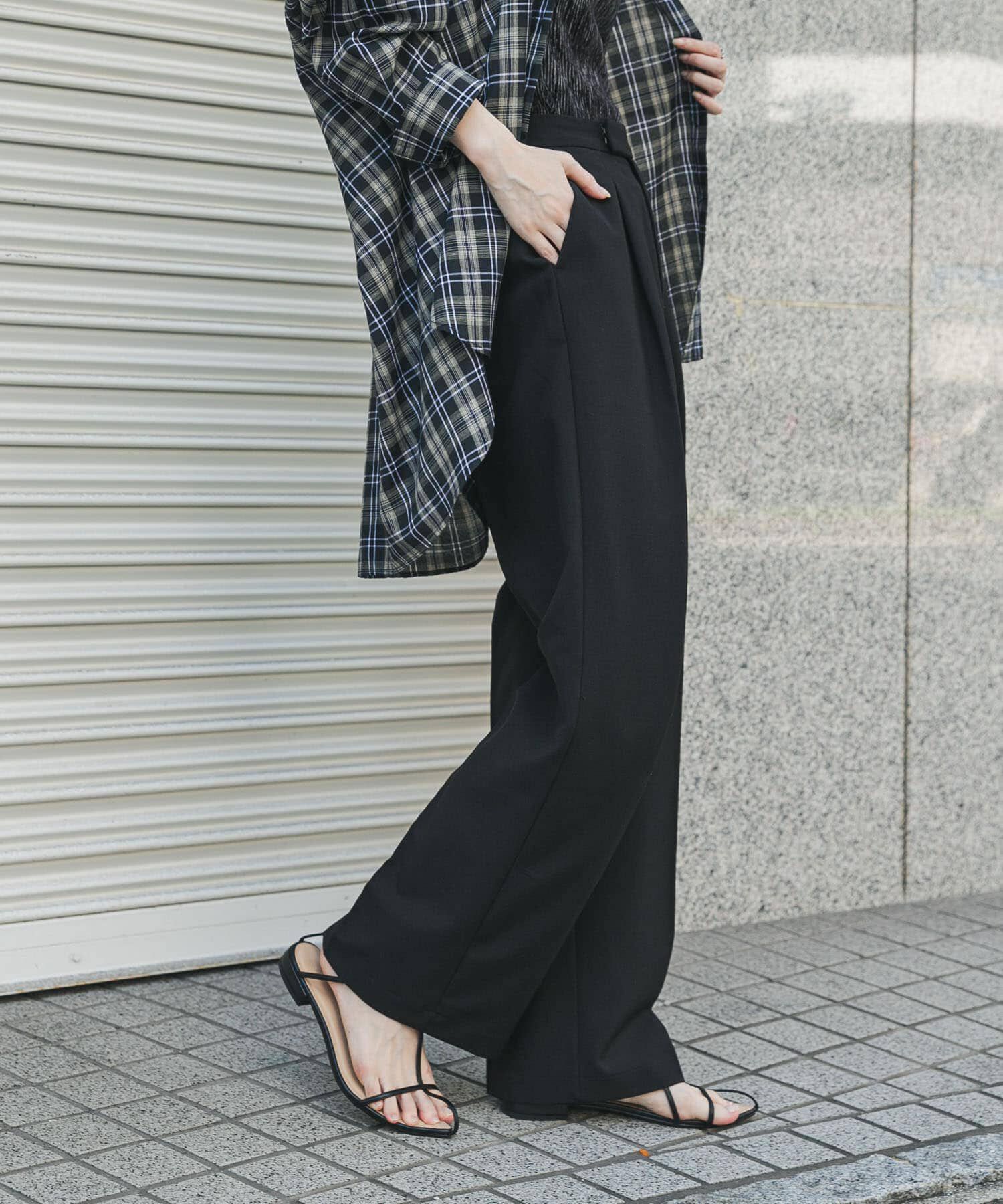 SENSE OF PLACE by URBAN RESEARCH「センタープレスストレートパンツ」|その他|