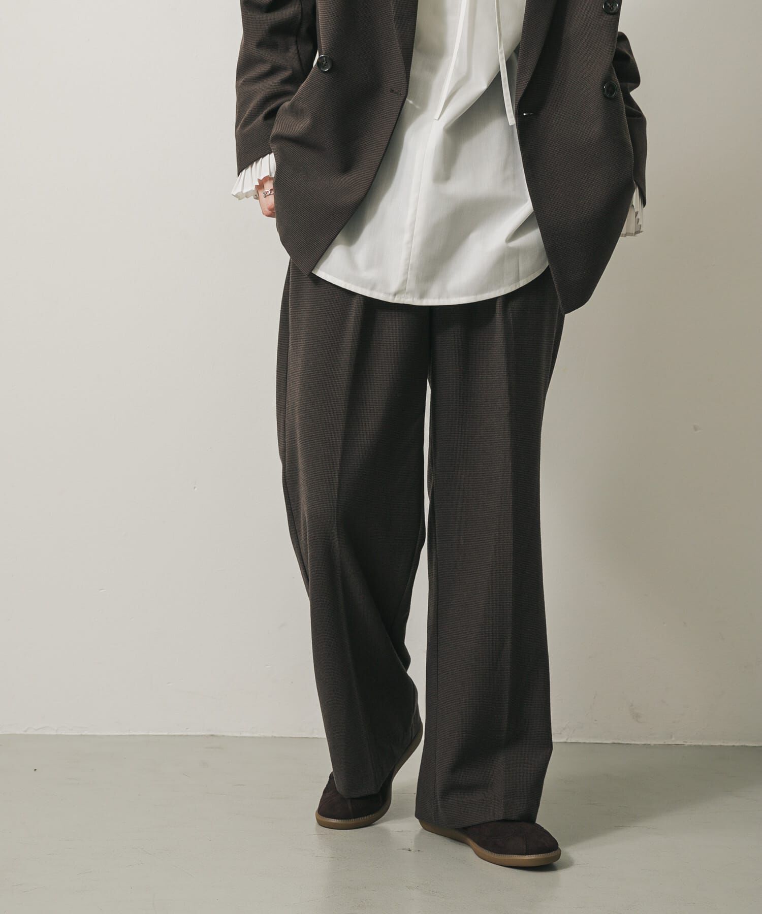 SENSE OF PLACE by URBAN RESEARCH「センタープレスストレートパンツ」|その他|