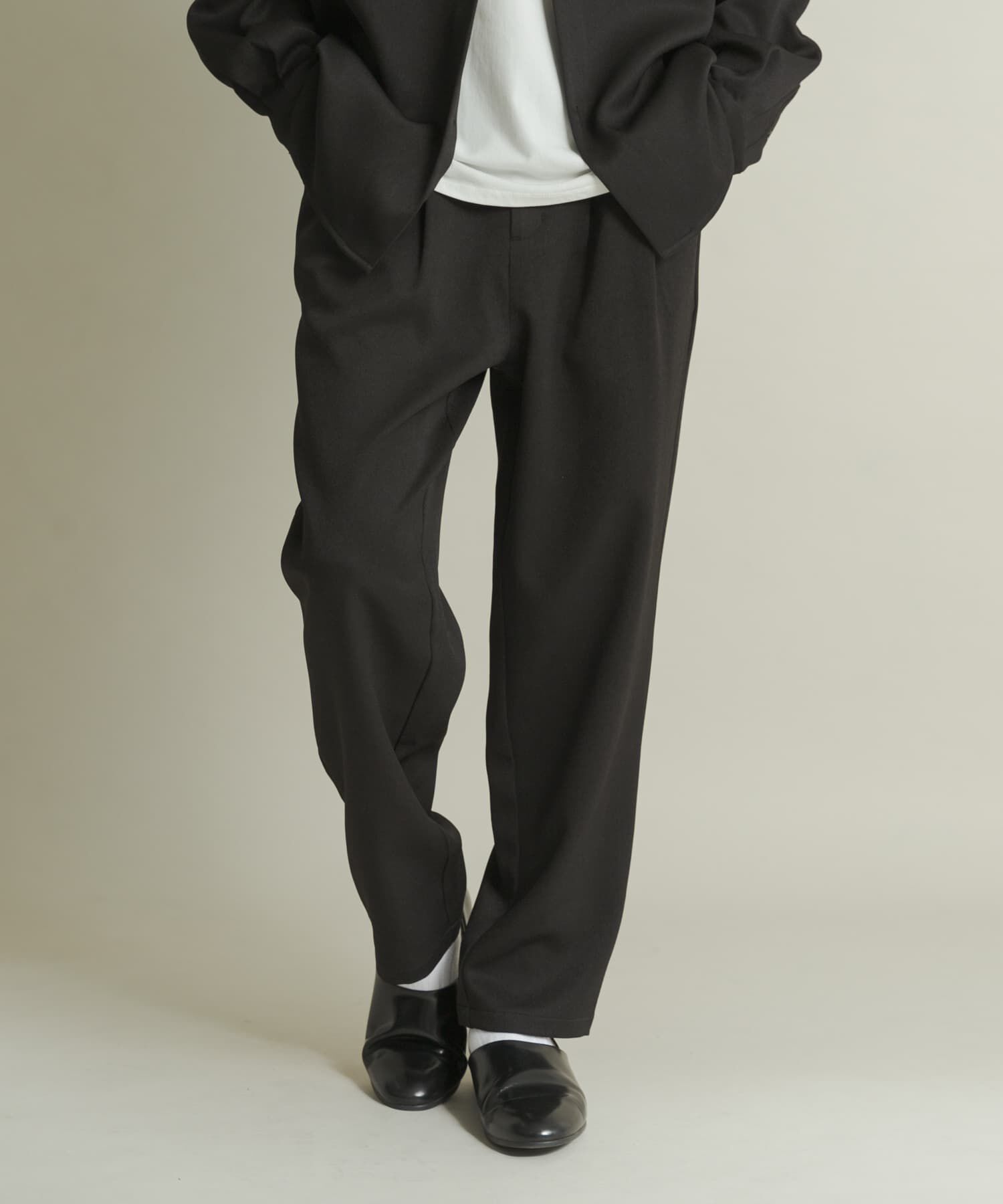 SENSE OF PLACE by URBAN RESEARCH「ウールライクダブルタックテーパードパンツ」|その他|