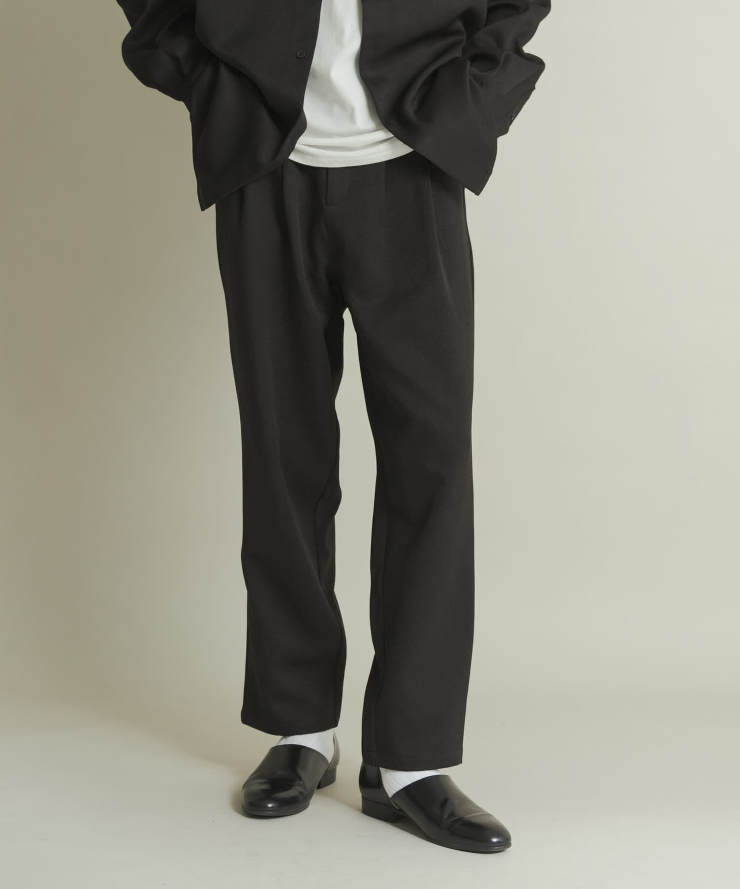 SENSE OF PLACE by URBAN RESEARCH「ウールライクダブルタックテーパードパンツ」|その他|