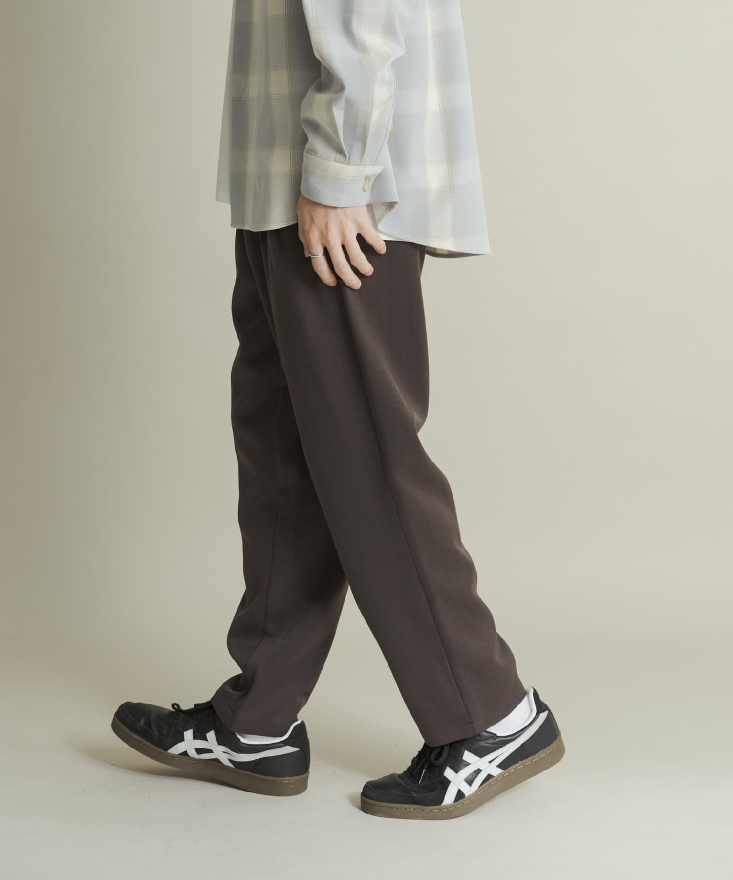 SENSE OF PLACE by URBAN RESEARCH「ウールライクダブルタックテーパードパンツ」|その他|
