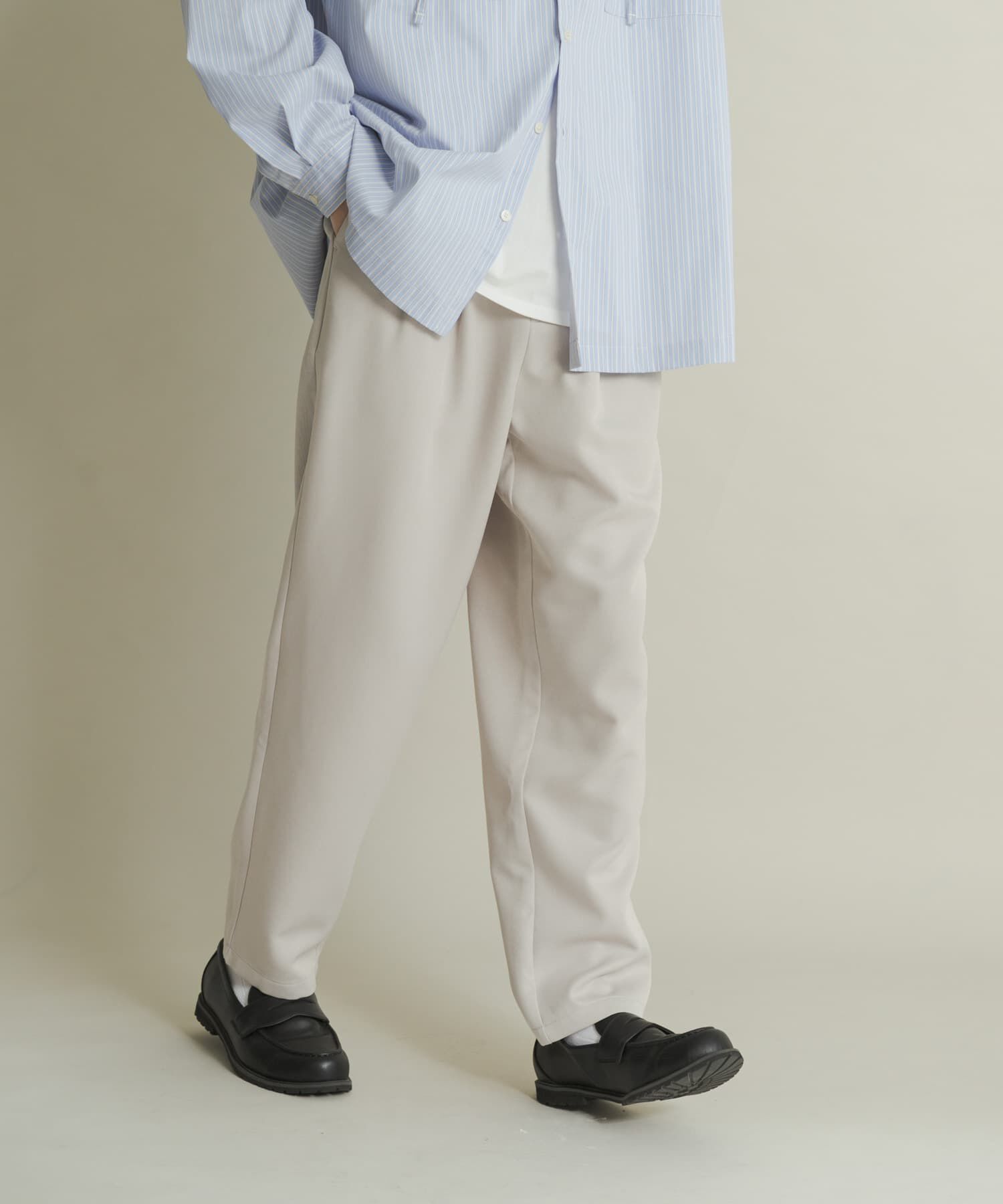 SENSE OF PLACE by URBAN RESEARCH「ウールライクダブルタックテーパードパンツ」|その他|