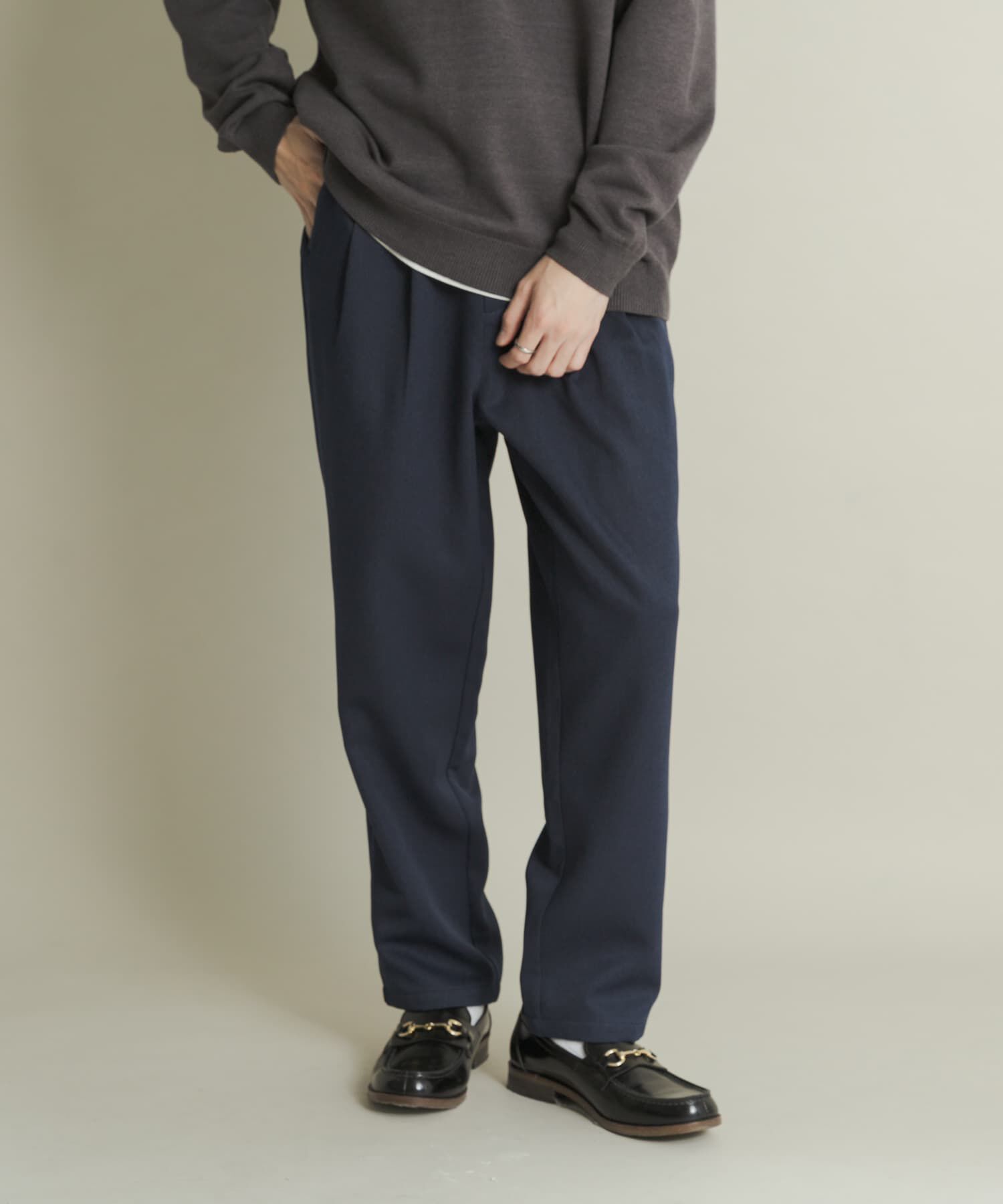 SENSE OF PLACE by URBAN RESEARCH「ウールライクダブルタックテーパードパンツ」|その他|