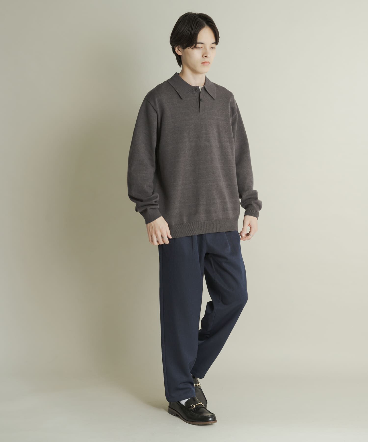 SENSE OF PLACE by URBAN RESEARCH「ウールライクダブルタックテーパードパンツ」|その他|