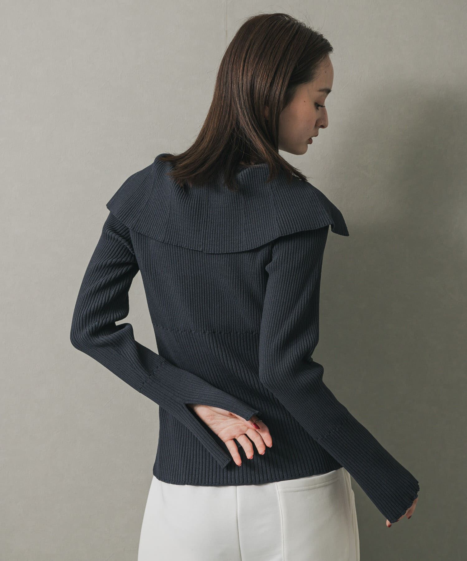 SENSE OF PLACE by URBAN RESEARCH「ビックカラージップセーター」|ニット・セーター|