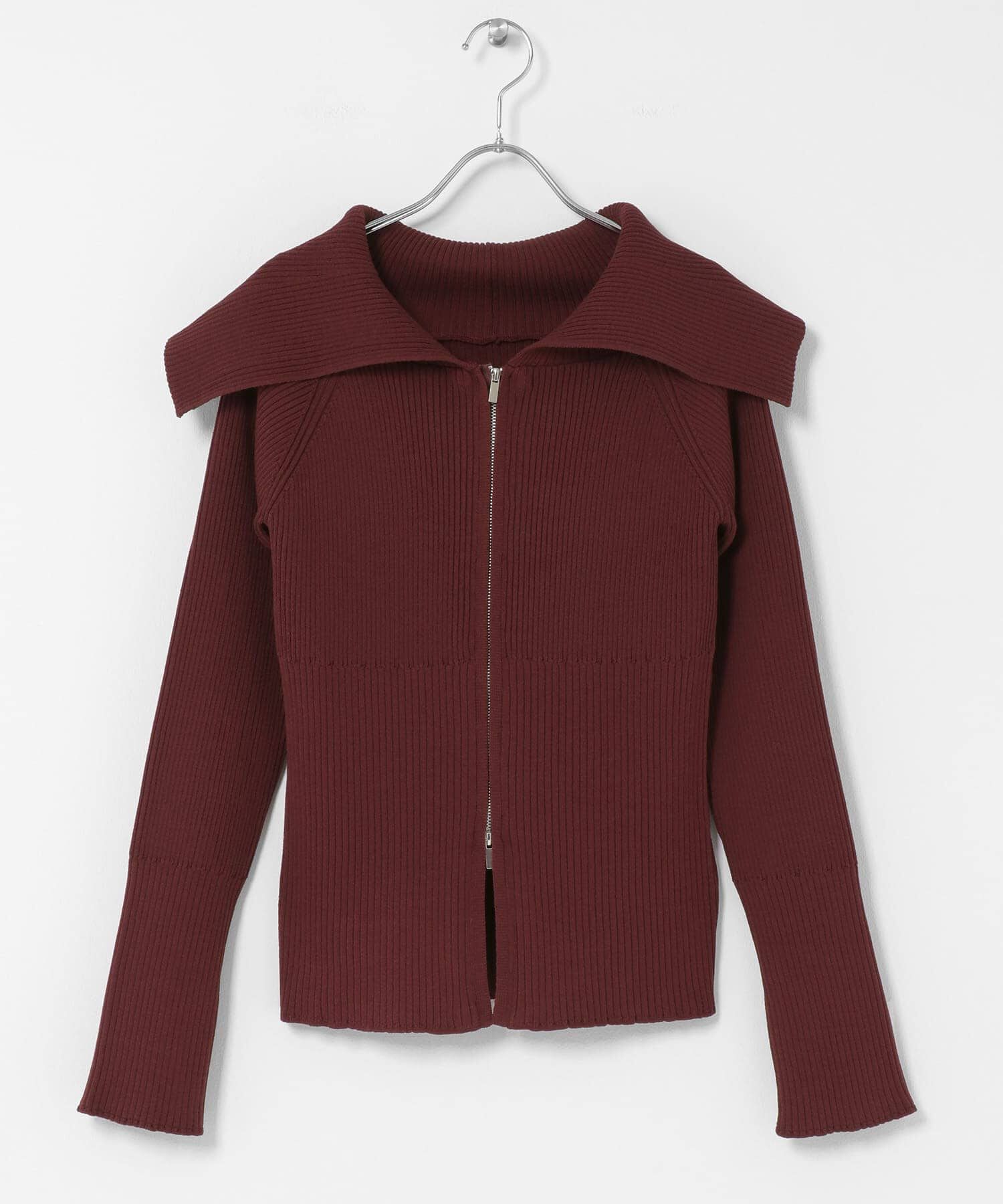 SENSE OF PLACE by URBAN RESEARCH「ビックカラージップセーター」|ニット・セーター|