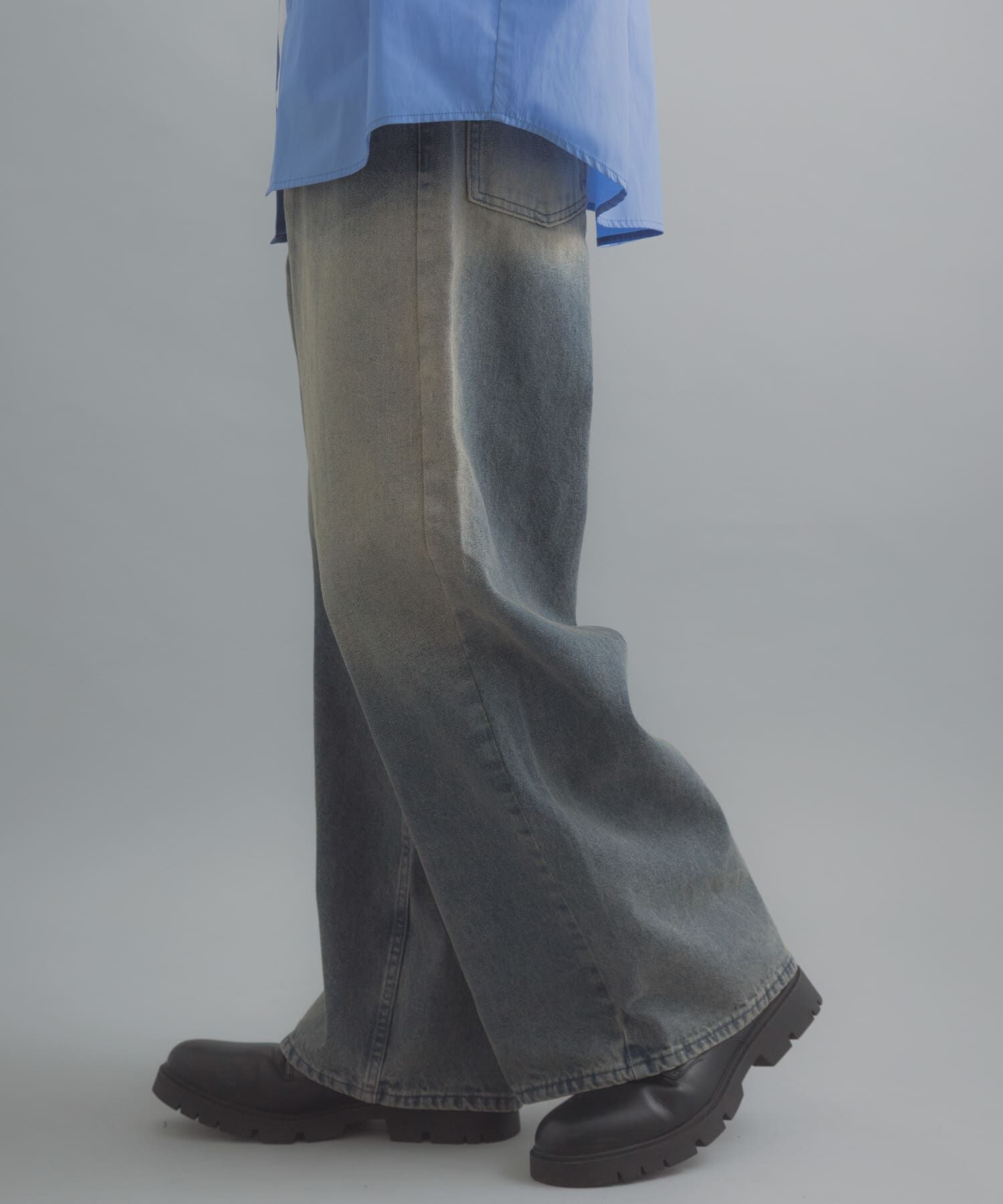 SENSE OF PLACE by URBAN RESEARCH「『一部WEB限定ｶﾗｰ』『ﾕﾆｾｯｸｽ』ｳﾞｨﾝﾃｰｼﾞﾗｲｸﾃﾞﾆﾑ 」|デニム|