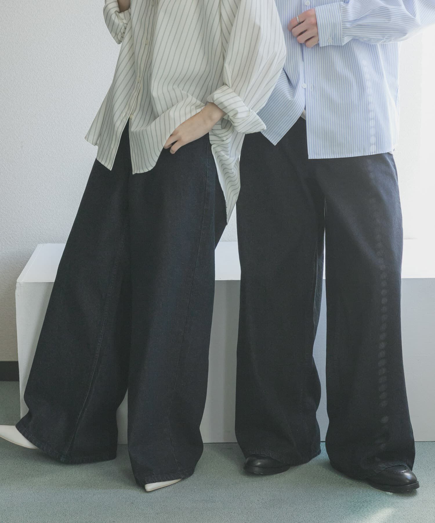 SENSE OF PLACE by URBAN RESEARCH「『一部WEB限定ｶﾗｰ』『ﾕﾆｾｯｸｽ』ｳﾞｨﾝﾃｰｼﾞﾗｲｸﾃﾞﾆﾑ 」|デニム|ワンウォッシュ