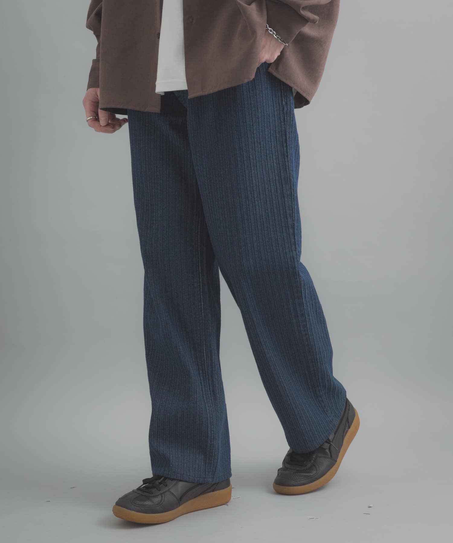 SENSE OF PLACE by URBAN RESEARCH「ジャガードデニムストレートパンツ」|その他|