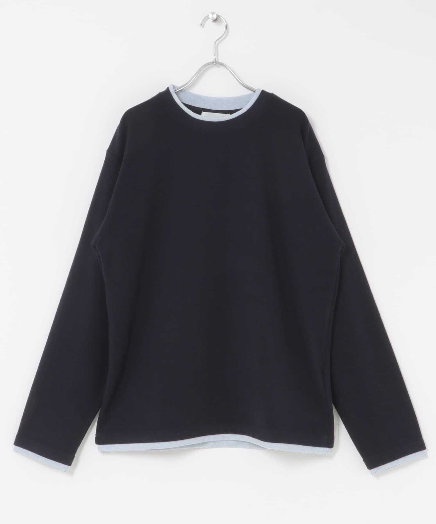 SENSE OF PLACE by URBAN RESEARCH「フェイクレイヤードロングTシャツ」|Tシャツ・カットソー|