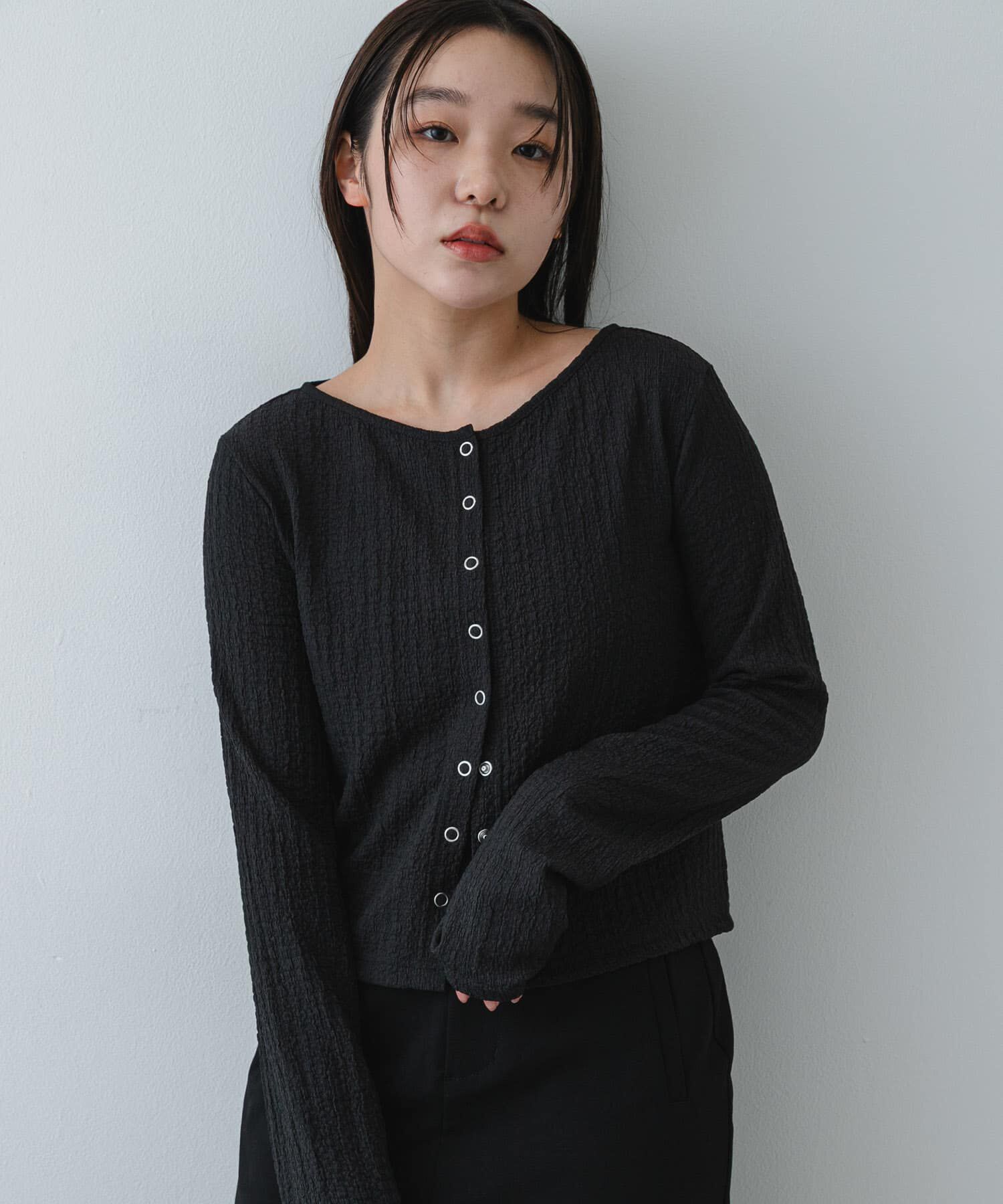 SENSE OF PLACE by URBAN RESEARCH「シャーリングカットカーディガン」|Tシャツ・カットソー|