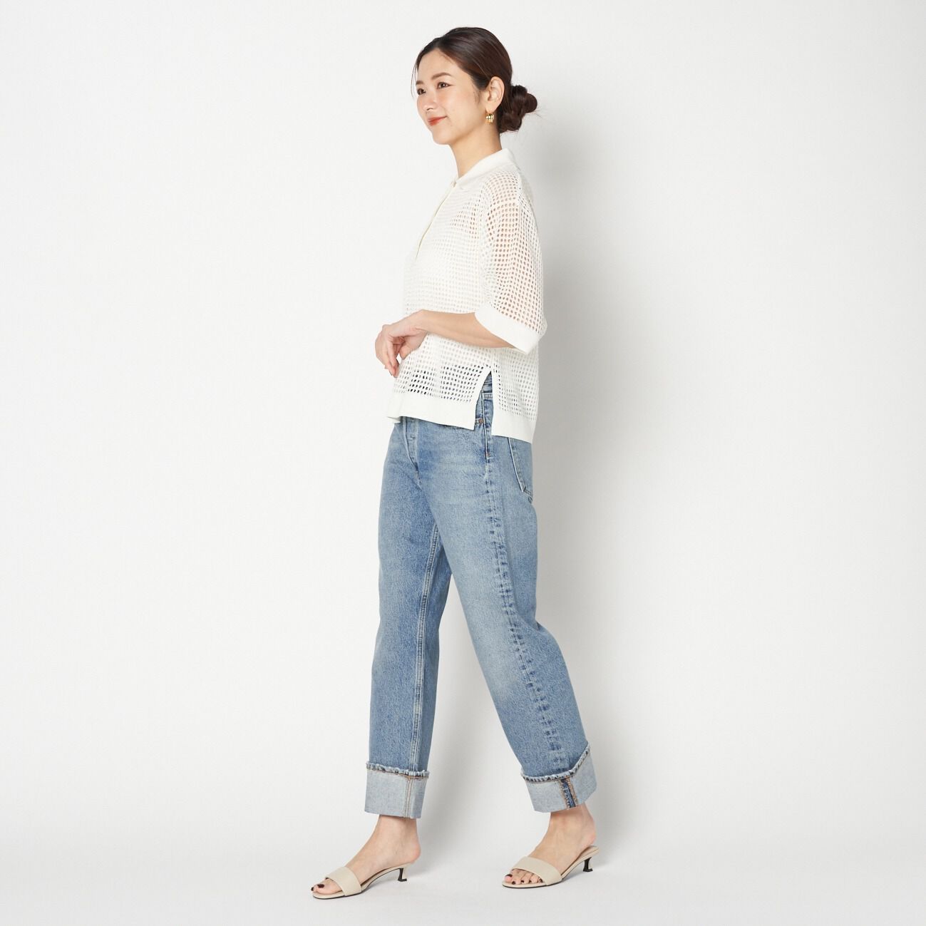 HELIOPOLE「HELIOPOLE POLO KNIT PULLOVER」|Tシャツ・カットソー|