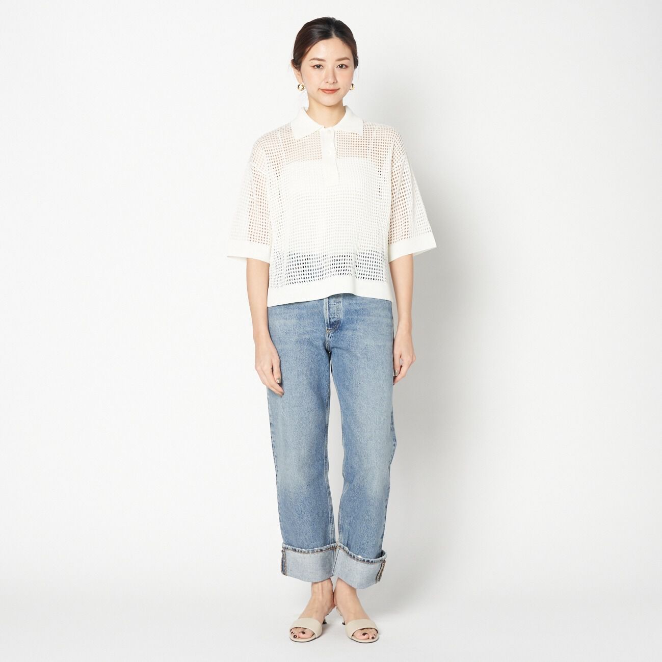 HELIOPOLE「HELIOPOLE POLO KNIT PULLOVER」|Tシャツ・カットソー|