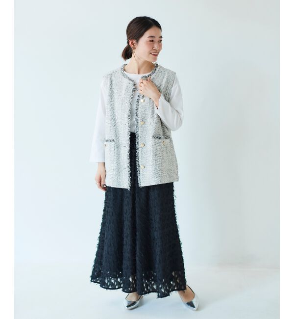  「BOUQUETロゴ7分袖T」|Tシャツ・カットソー|