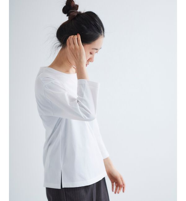  「BOUQUETロゴ7分袖T」|Tシャツ・カットソー|