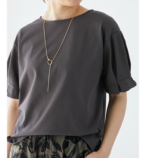  「コットンタックスリーブTシャツ」|Tシャツ・カットソー|