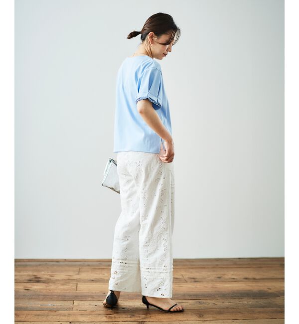  「コットンタックスリーブTシャツ」|Tシャツ・カットソー|