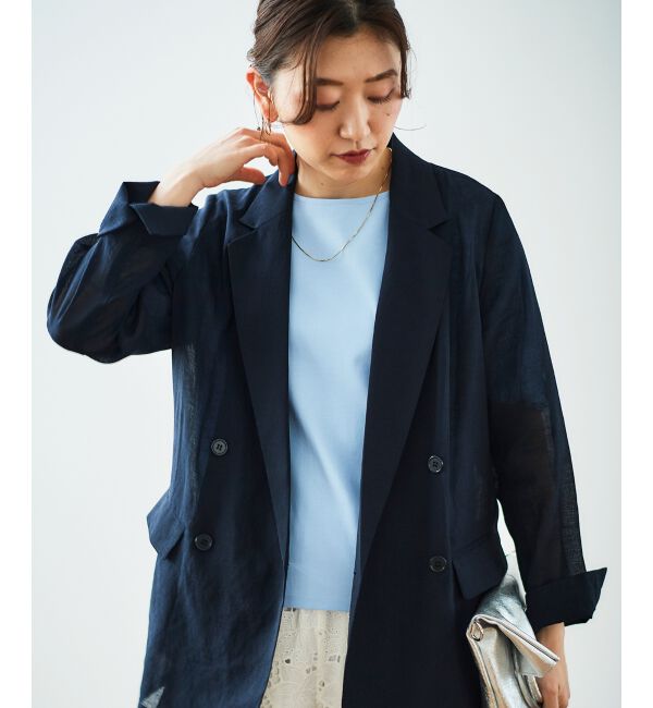  「コットンタックスリーブTシャツ」|Tシャツ・カットソー|