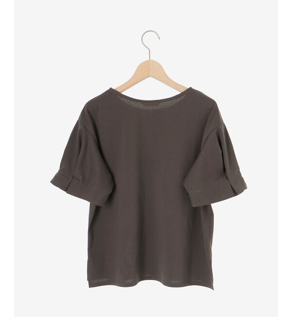  「コットンタックスリーブTシャツ」|Tシャツ・カットソー|