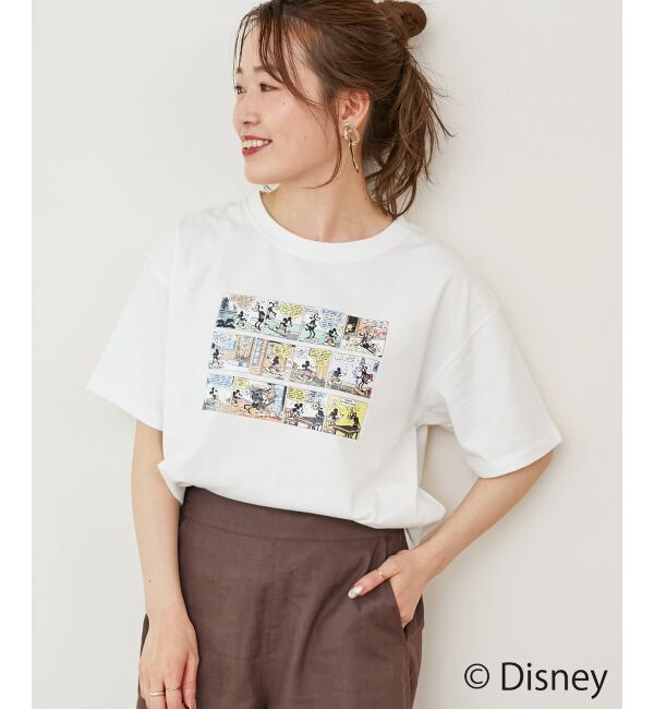  「【Disney】Comic/プリントTシャツ」|Tシャツ・カットソー|
