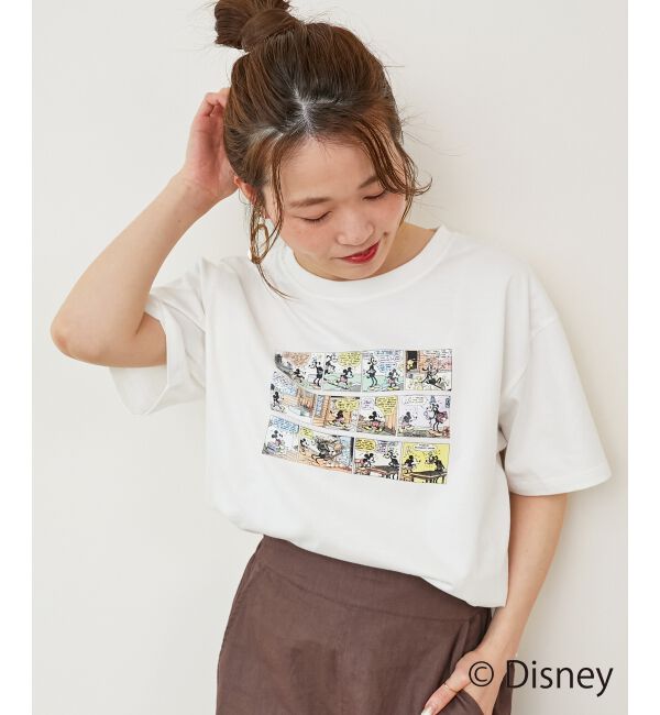  「【Disney】Comic/プリントTシャツ」|Tシャツ・カットソー|