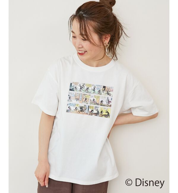  「【Disney】Comic/プリントTシャツ」|Tシャツ・カットソー|