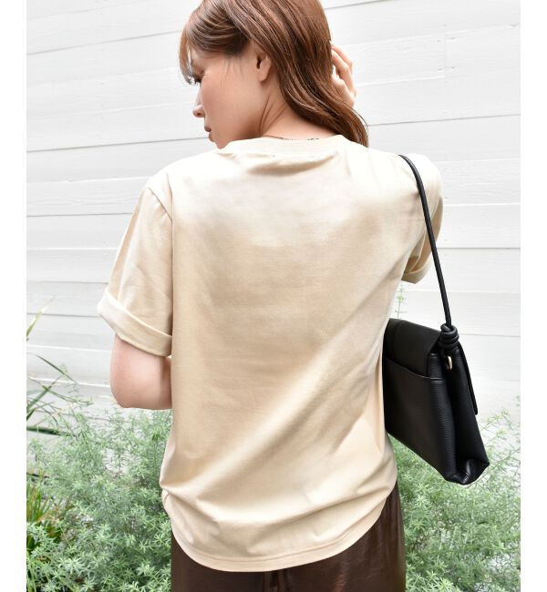  「《手洗い可能》Les Grands BoulevardsロゴTシャツ」|Tシャツ・カットソー|