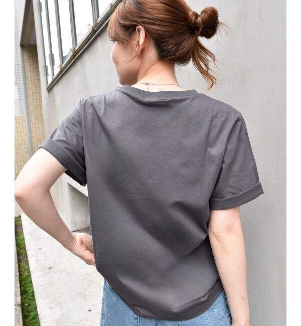  「《手洗い可能》Les Grands BoulevardsロゴTシャツ」|Tシャツ・カットソー|