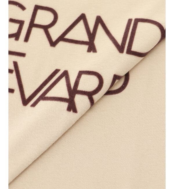  「《手洗い可能》Les Grands BoulevardsロゴTシャツ」|Tシャツ・カットソー|