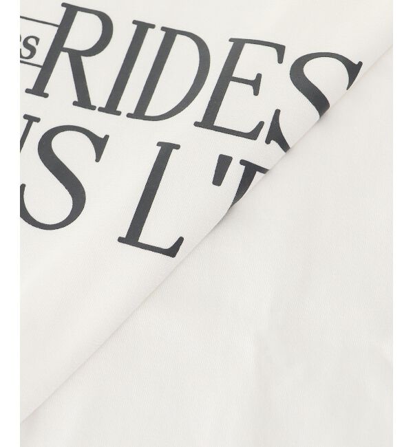  「《手洗い可能》RIDES DANS L'EAUロゴTシャツ」|Tシャツ・カットソー|
