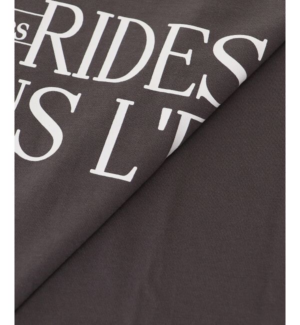  「《手洗い可能》RIDES DANS L'EAUロゴTシャツ」|Tシャツ・カットソー|